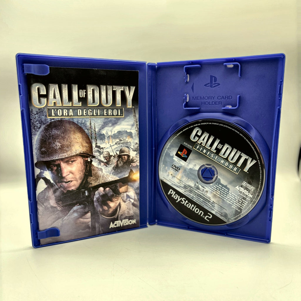 Call of Duty L'Ora degli Eroi PS2 PlayStation 2 PAL ITA Activision FPS