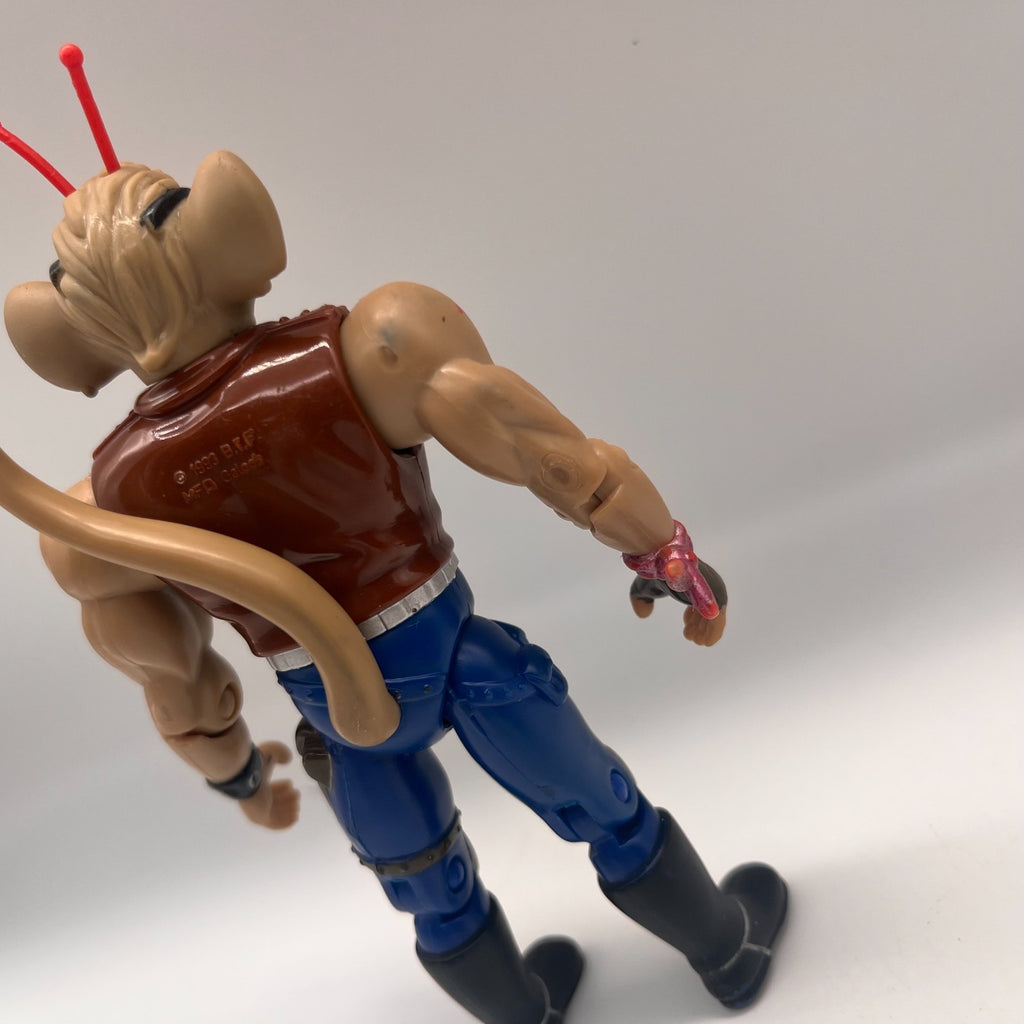 Sterzo Throttle Biker Mice da Marte Action Figure 1993 Galoob GIG Vintage