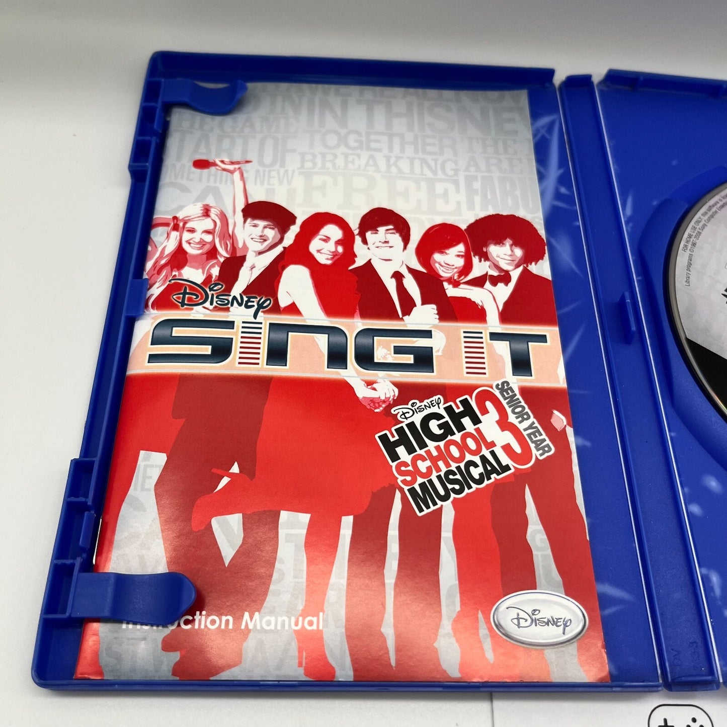 Disney High School Musical 3 SING IT + DANCE PS2 Italiano Completi PlayStation 2