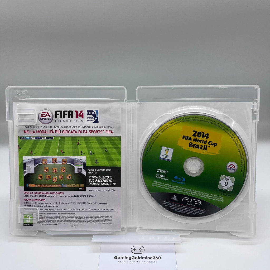 Mondiali FIFA Brasile 2014 PS3 Italiano PAL Completo Sony Playstation 3 WORLDCUP