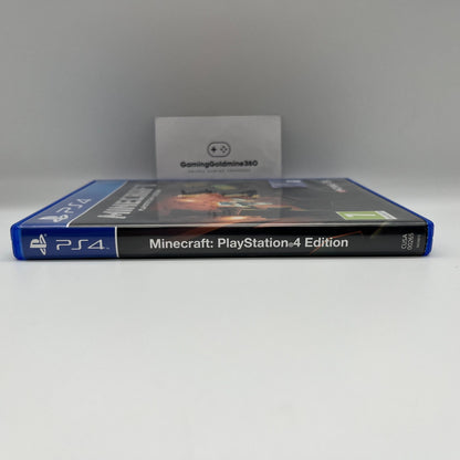 MINECRAFT PlayStation 4 Edition ITALIANO Completo PAL Mojang Sony PS4 COME NUOVO