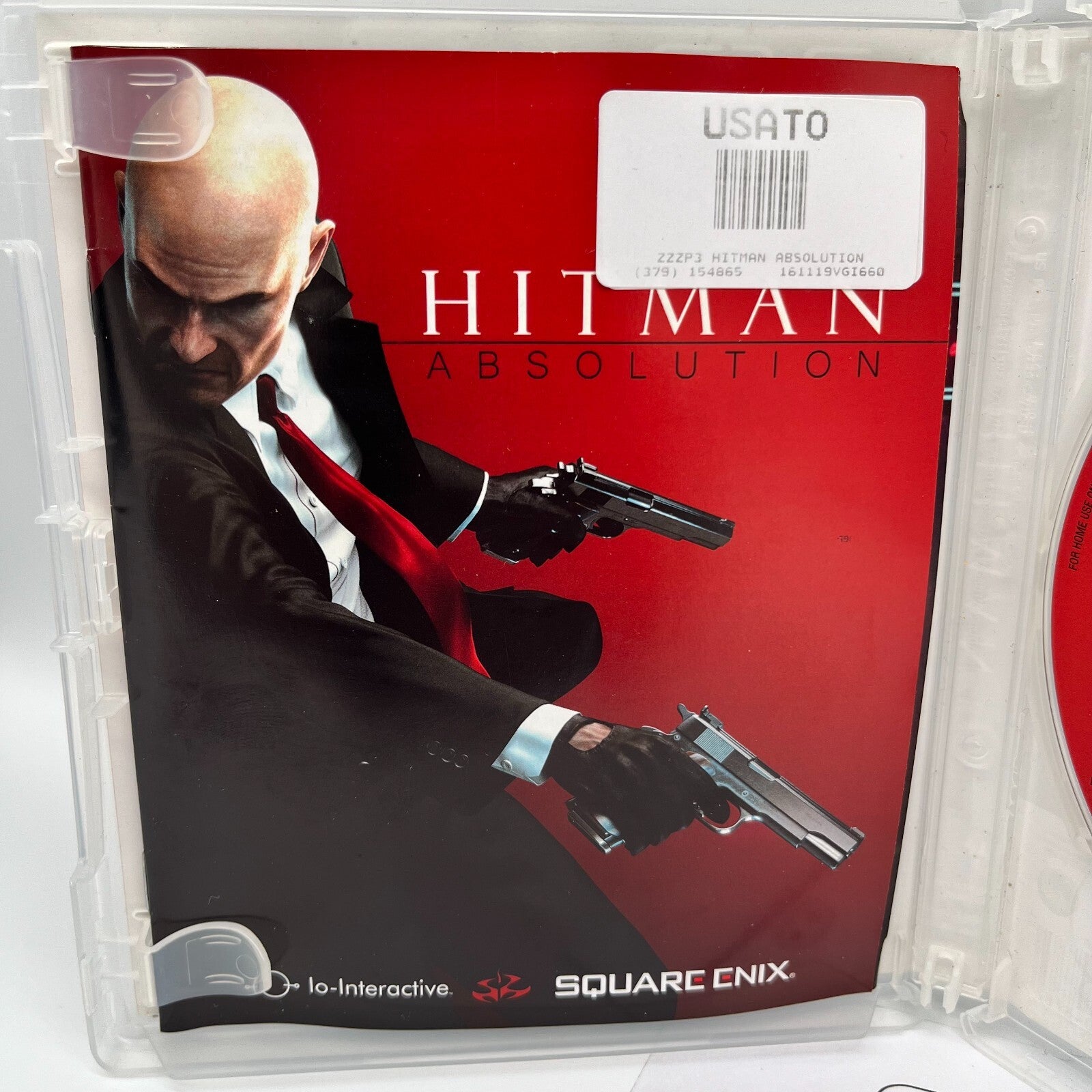 HITMAN Absolution PS3 Italiano Completo con Manuale PAL Sony PlayStation 3 OTTIM