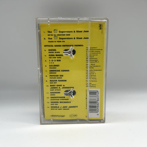 WWF Full Metal The Album Musicassetta MC Wrestling Superstars Arena Themes 95