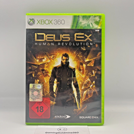 Deus Ex Human Revolution Xbox 360 PAL Multilingua Eidos SquareEnix Microsoft TOP