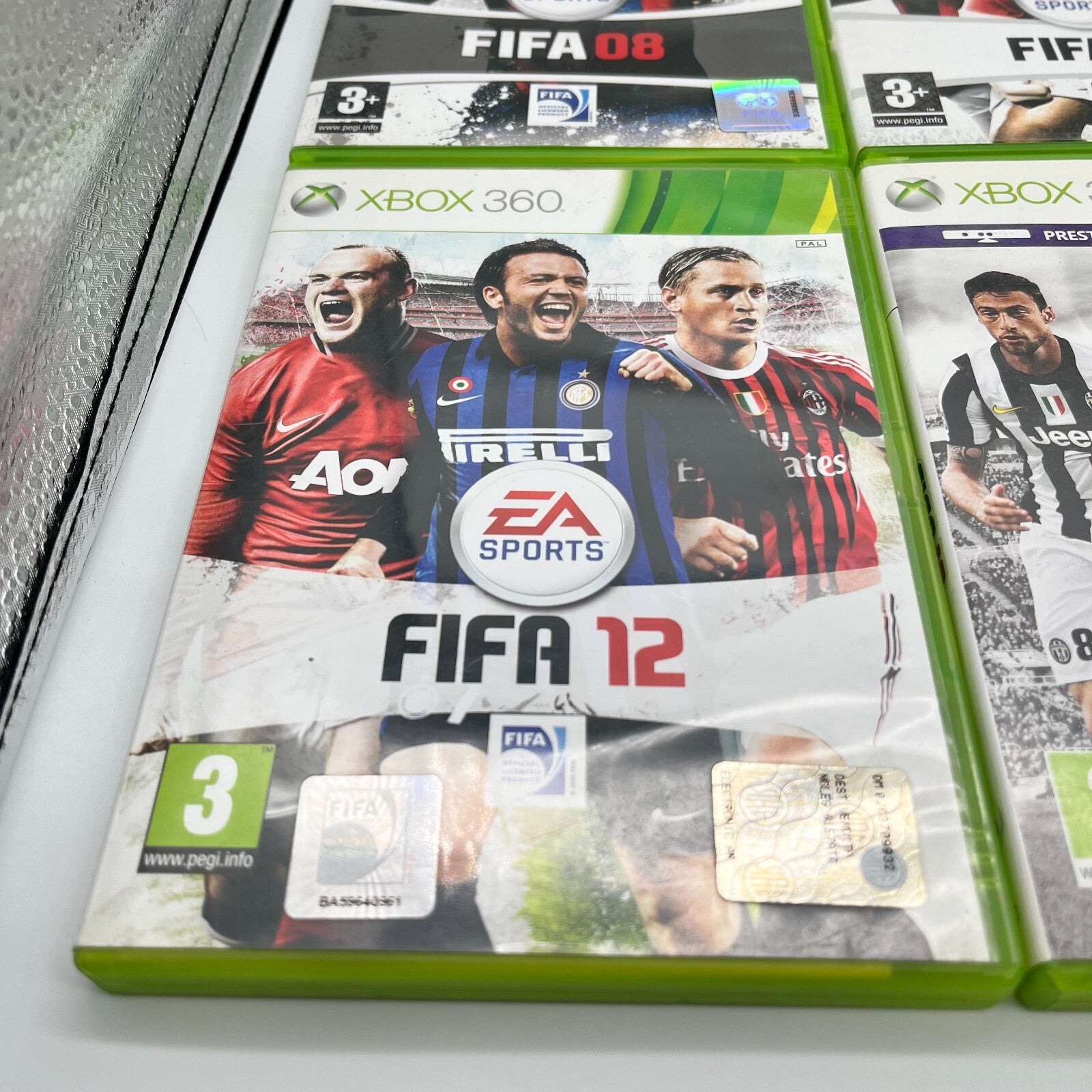 FIFA 08+09+10+11+12+13+14+15 Xbox 360 Collection Bundle 8 GIOCHI PAL OTTIMI