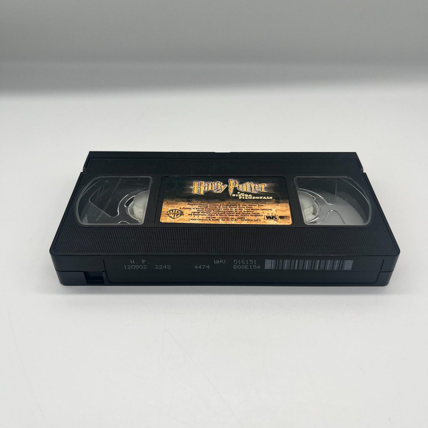 VHS Harry Potter e la Pietra Filosofale ITA (2001) Warner Bros Rara
