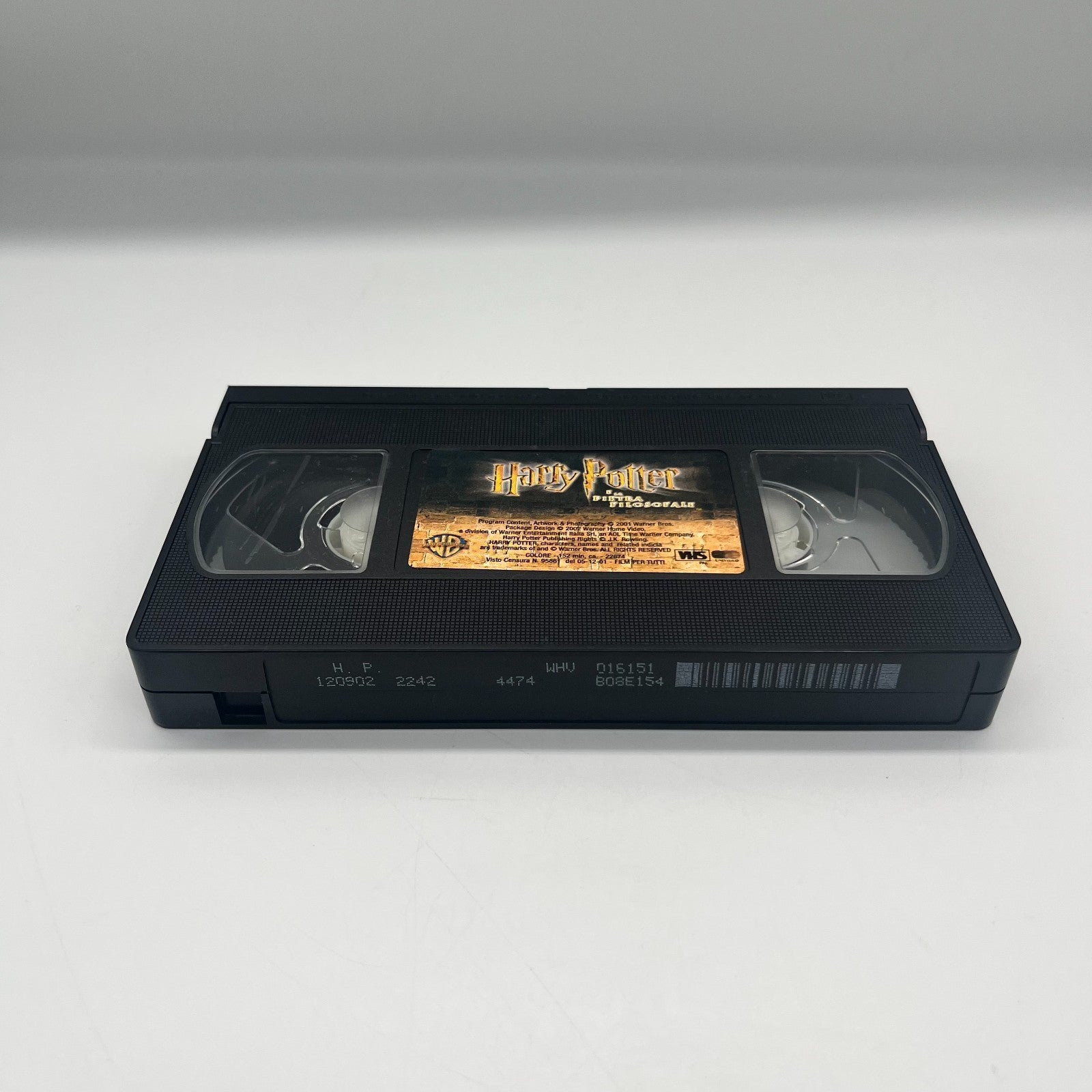 VHS Harry Potter e la Pietra Filosofale ITA (2001) Warner Bros Rara