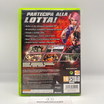Tekken 6 Xbox 360 Italiano Completo con Manuale Namco Microsoft Gioco PAL OTTIMO