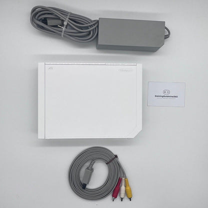Nintendo Wii Console Bianca COMPLETA con Controller, Nunchuck e Cavi OTTIME COND