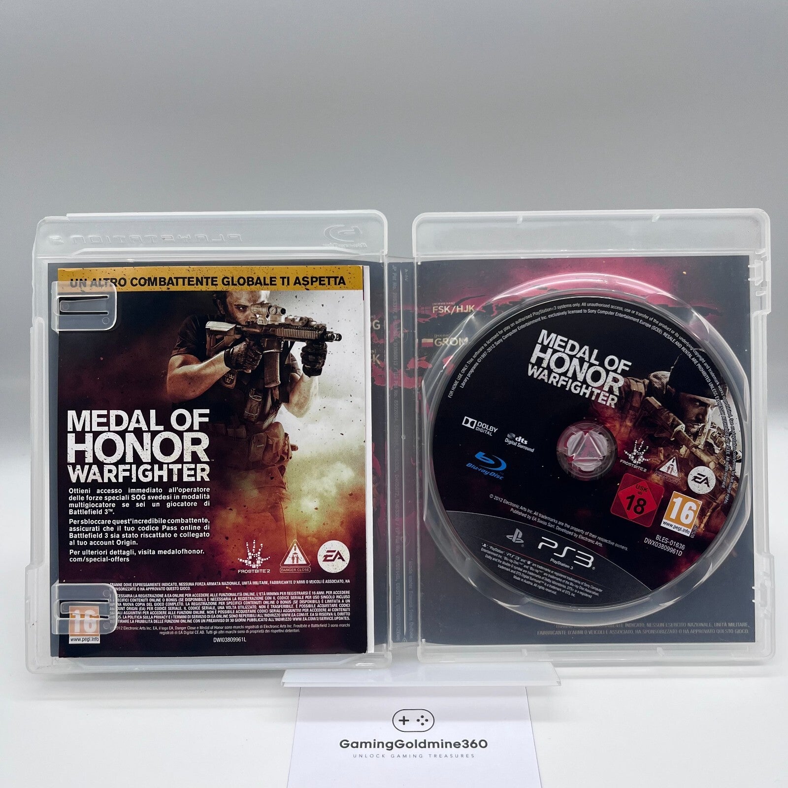 MEDAL OF HONOR WARFIGHTER LIMITED EDITION PS3 PLAYSTATION 3 COMPLETO EA Sony