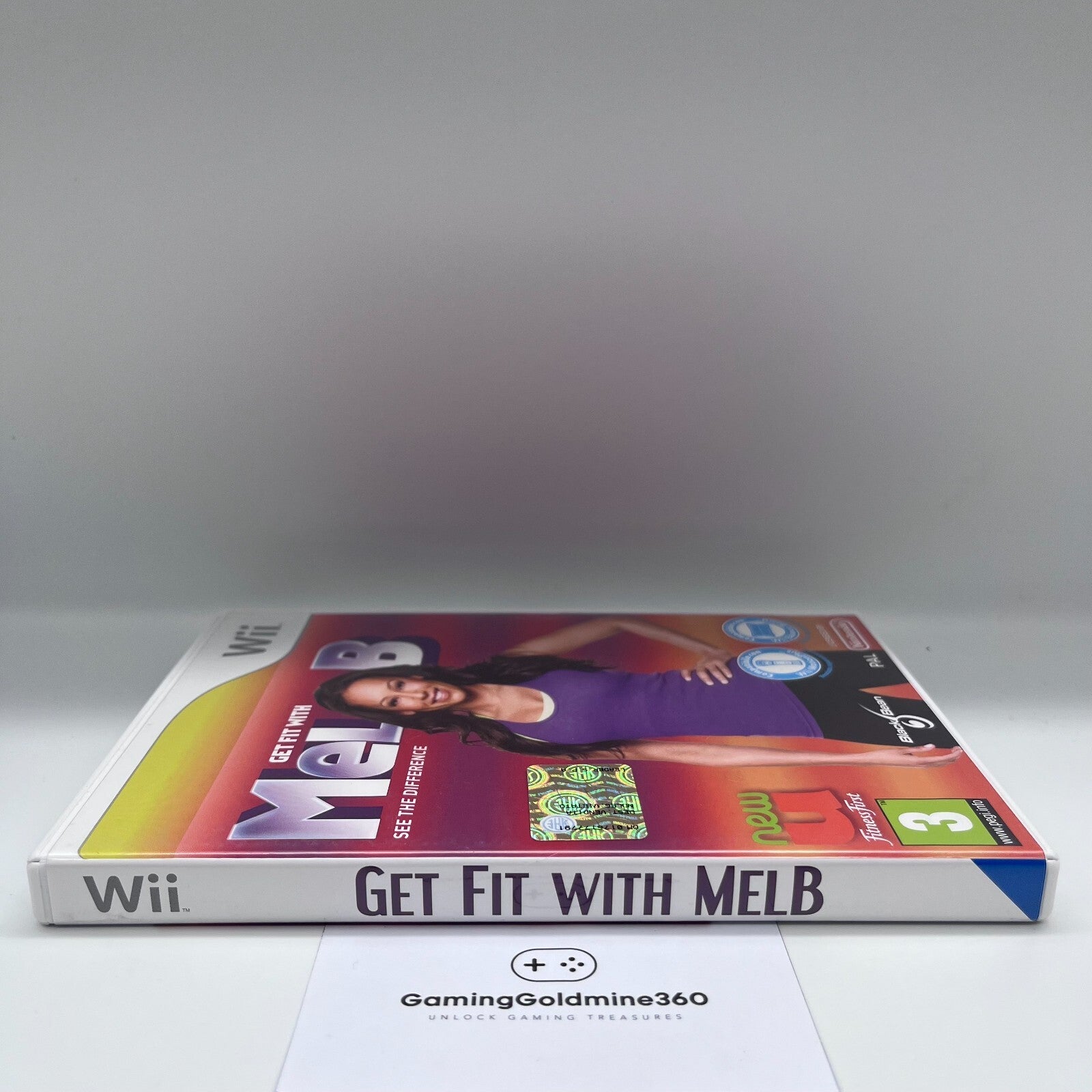 Get Fit with Mel B Nintendo Wii Italiano PAL Completo con Manuale COME NUOVO