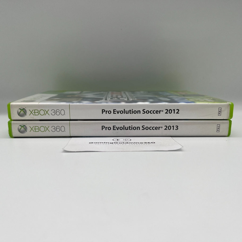 PES 2012 + PES 2013 Xbox 360 ITALIANO CompletI COME NUOVI Pro Evolution Soccer