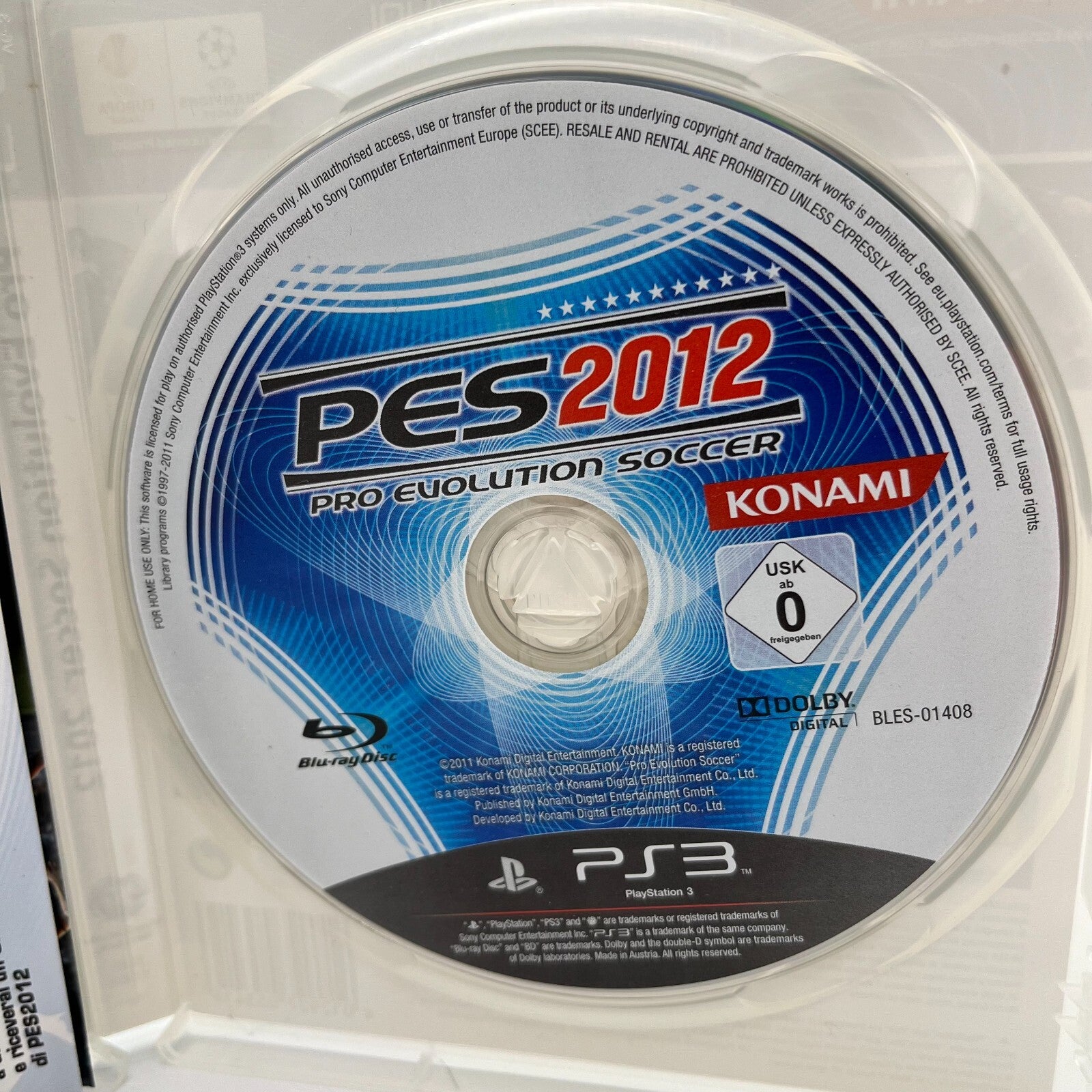 PES 2012 + 2013 PS3 Completi con Manuali PAL Pro Evolution Soccer PlayStation 3