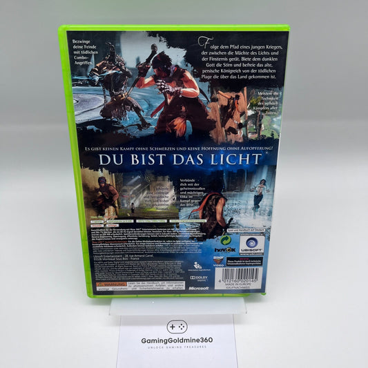 Prince of Persia Xbox 360 PAL Tedesco COMPLETO Ubisoft Microsoft Xbox360