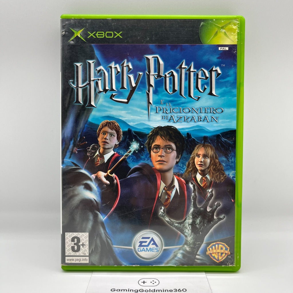 Harry Potter e il Prigioniero di Azkaban XBOX Italiano PAL Microsoft no manuale