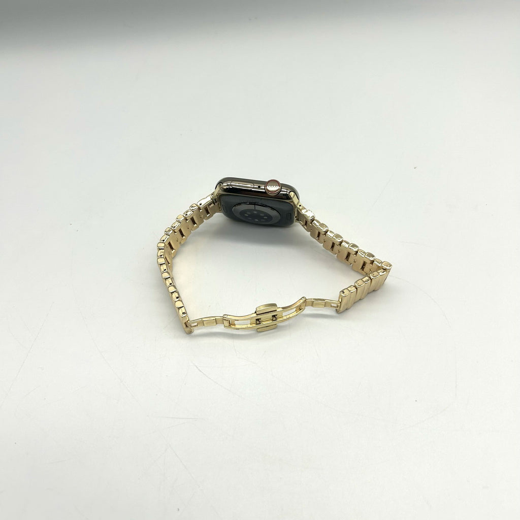 Apple Watch Series 6 40mm Acciaio Oro GPS Cellular Bracciale Link Oro Testato