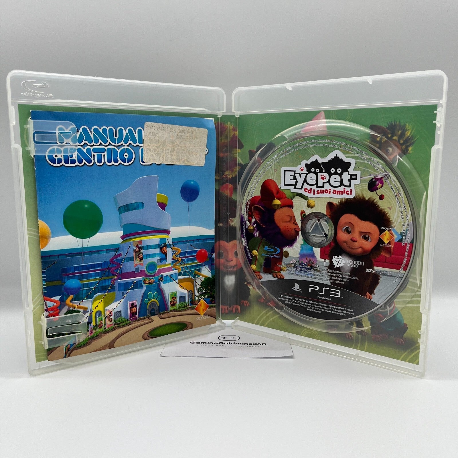 EYEPET Move Edition + Ed i Suoi Amici PS3 Italiano Completi Sony PlayStation 3
