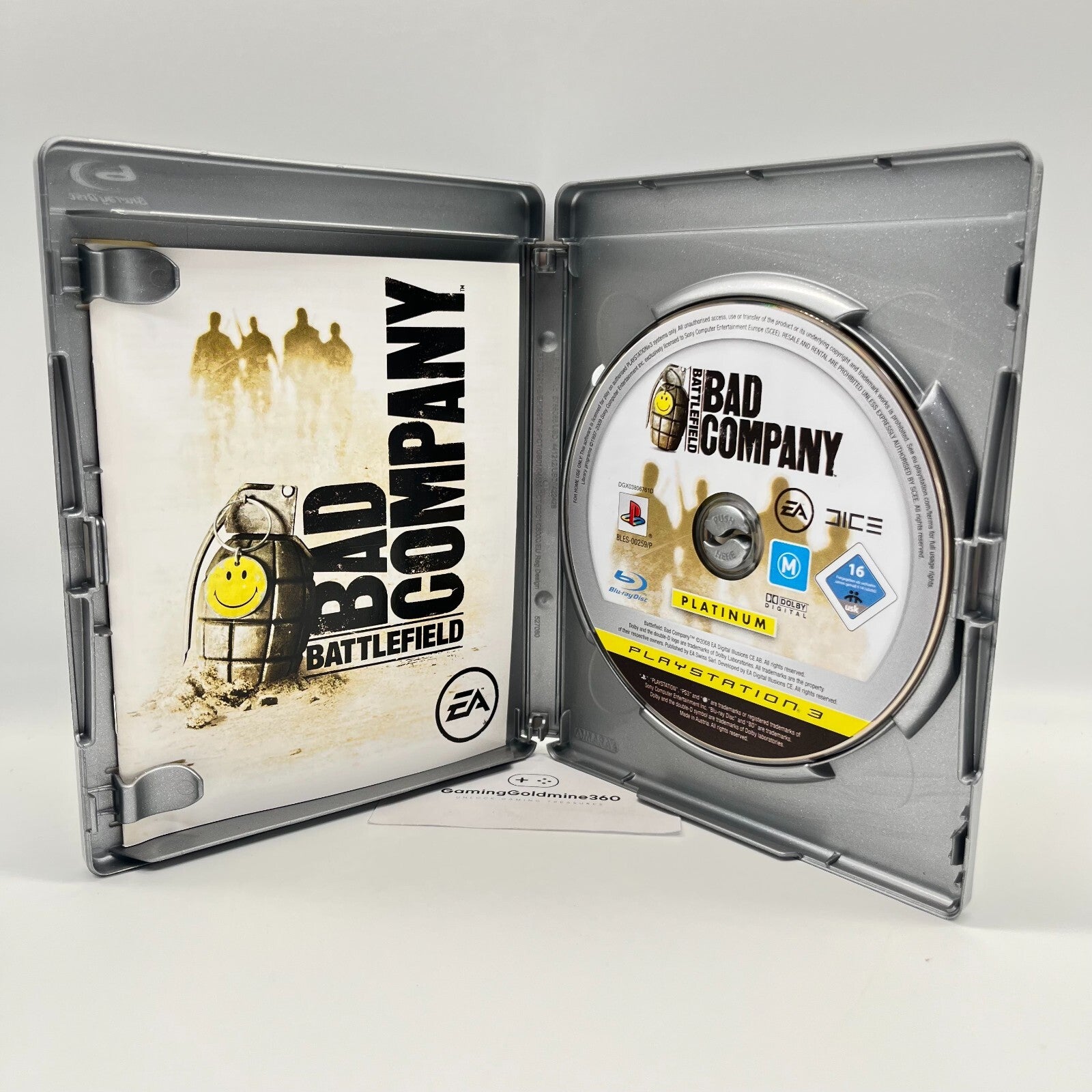 Battlefield Bad Company PS3 Italiano Completo PAL EA Sony PlayStation 3 OTTIMO