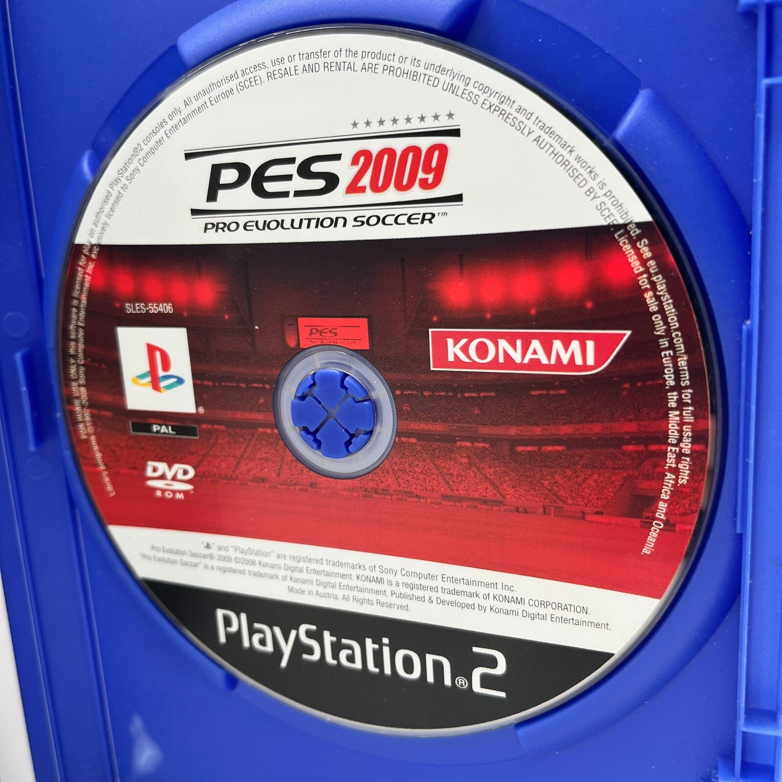 PES 2008 + PES 2009 PS2 Italiano Completo con Manuale Sony PlayStation 2 Konami