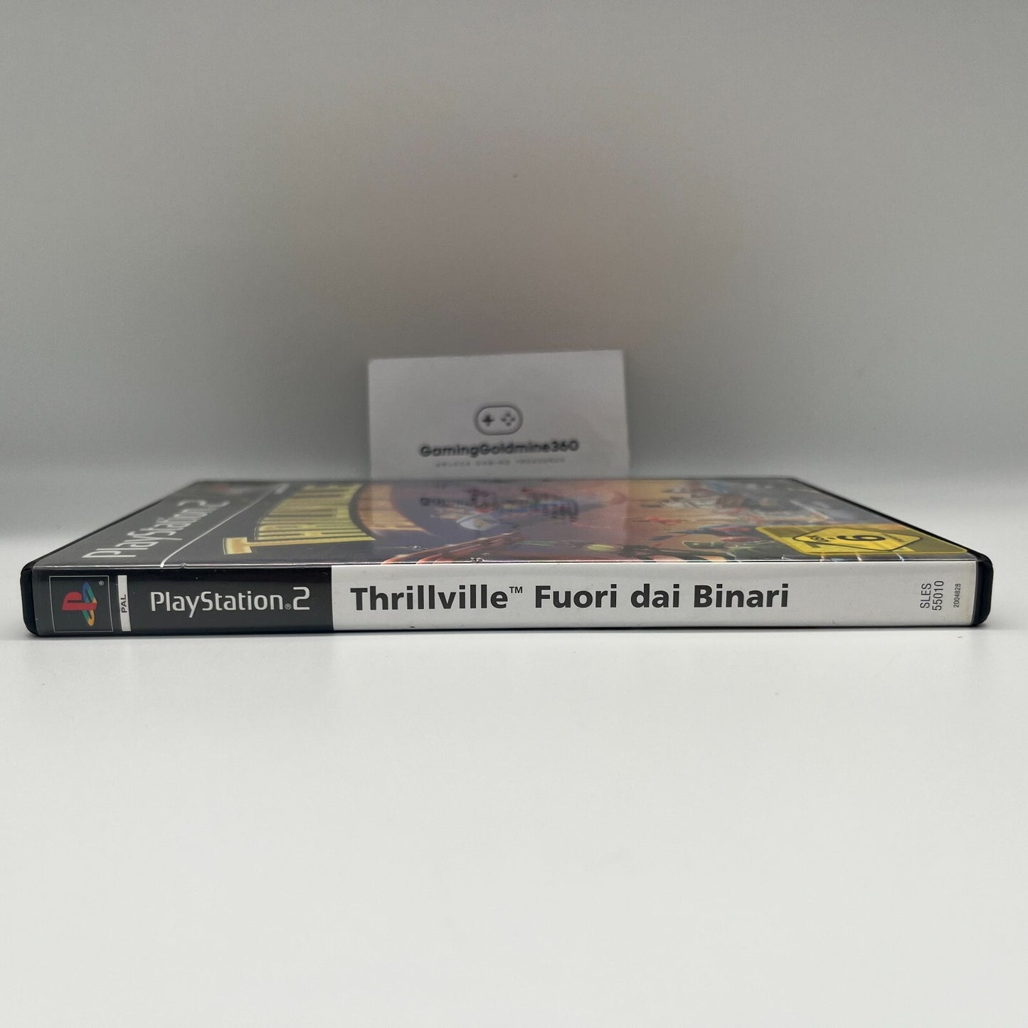 THRILLVILLE Fuori dai Binari PS2 Italiano Completo Manuale Sony PlayStation 2