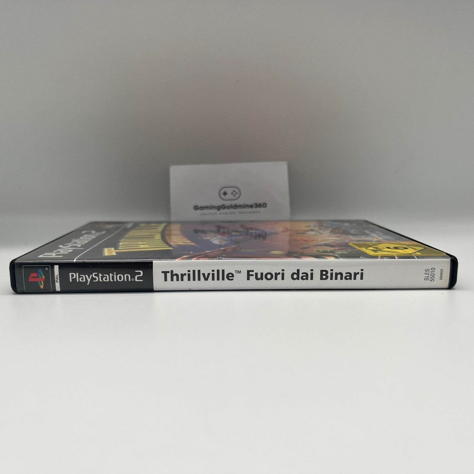 THRILLVILLE Fuori dai Binari PS2 Italiano Completo Manuale Sony PlayStation 2