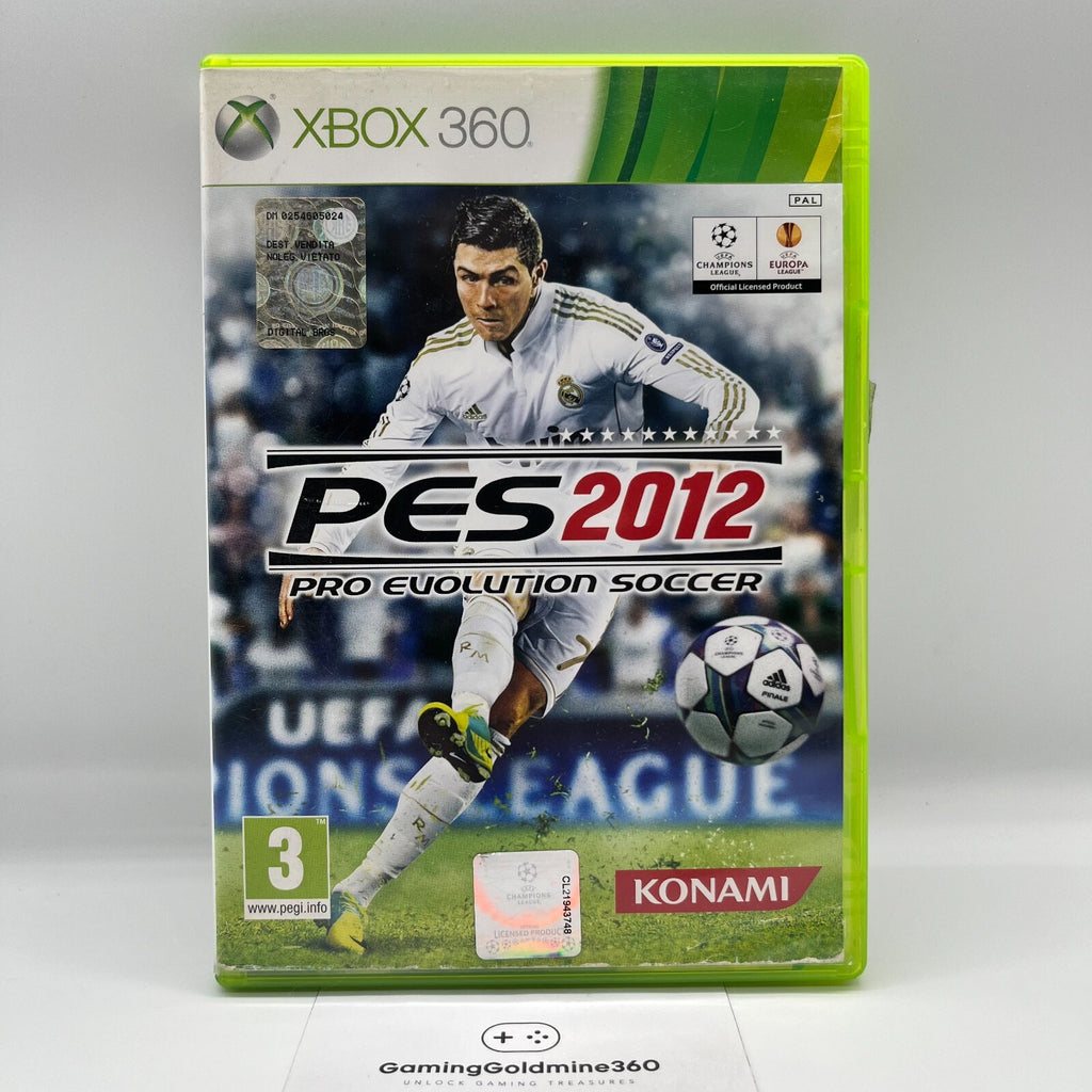PES 2012 + PES 2013 Xbox 360 ITALIANO CompletI COME NUOVI Pro Evolution Soccer