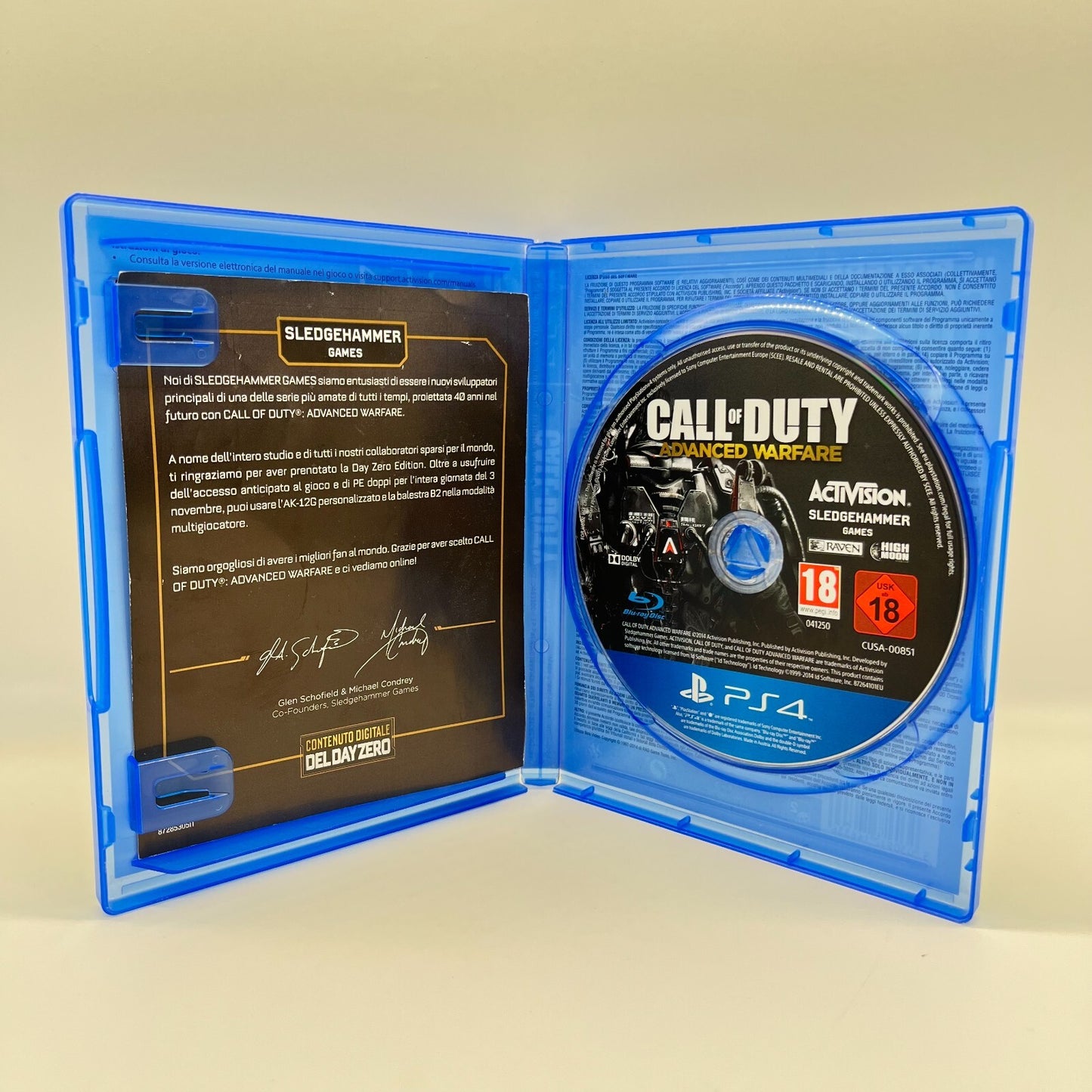 Call of Duty: Advanced Warfare PS4Italiano Completo Activision Sony PlayStation4
