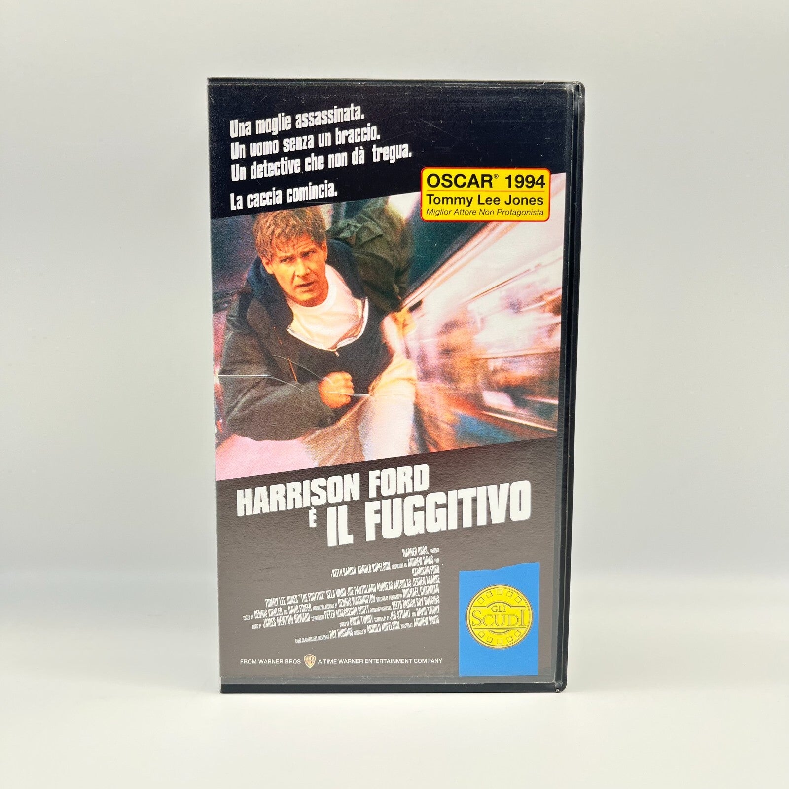 Il Fuggitivo VHS - Harrison Ford, Tommy Lee Jones - Warner Home Video - Italiano
