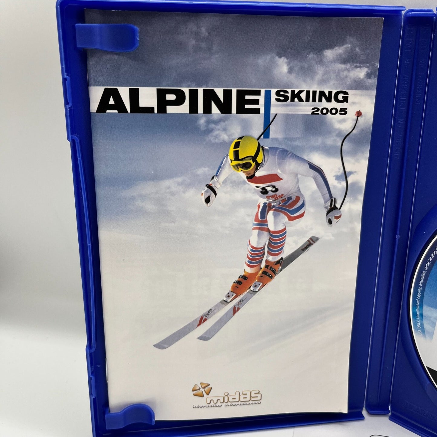 Alpine Skiing 2005 PS2 Italiano Completo con Manuale Sony PlayStation 2 OTTIMO