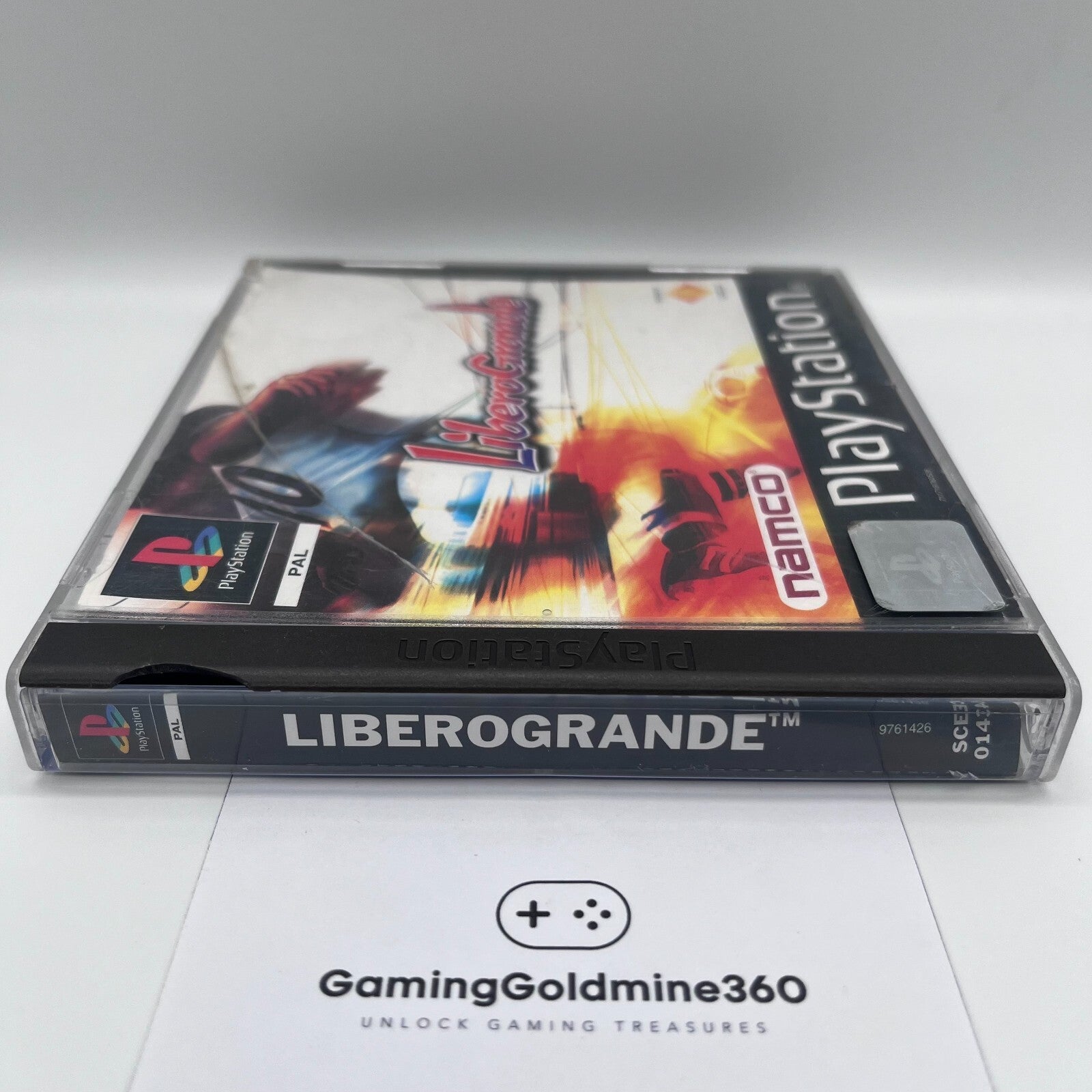 LiberoGrande PS1 Italiano Completo PAL Namco Sony PlayStation 1 PSX Ps One Buon