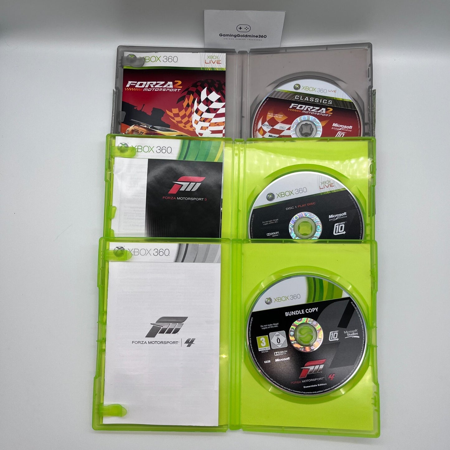 Forza Motorsport Collection (2-3-4) Xbox 360 Pal Completi Microsoft Xbox360 TOP