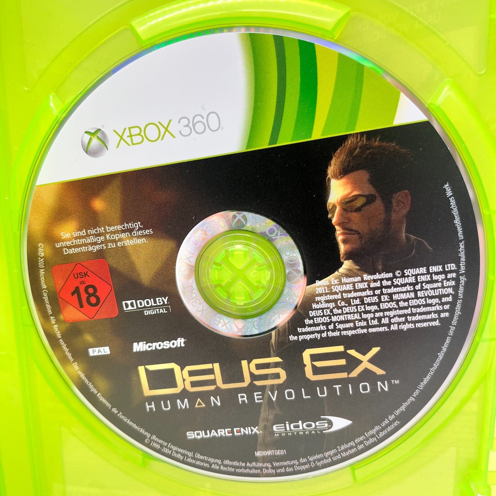 Deus Ex Human Revolution Xbox 360 PAL Multilingua Eidos SquareEnix Microsoft TOP