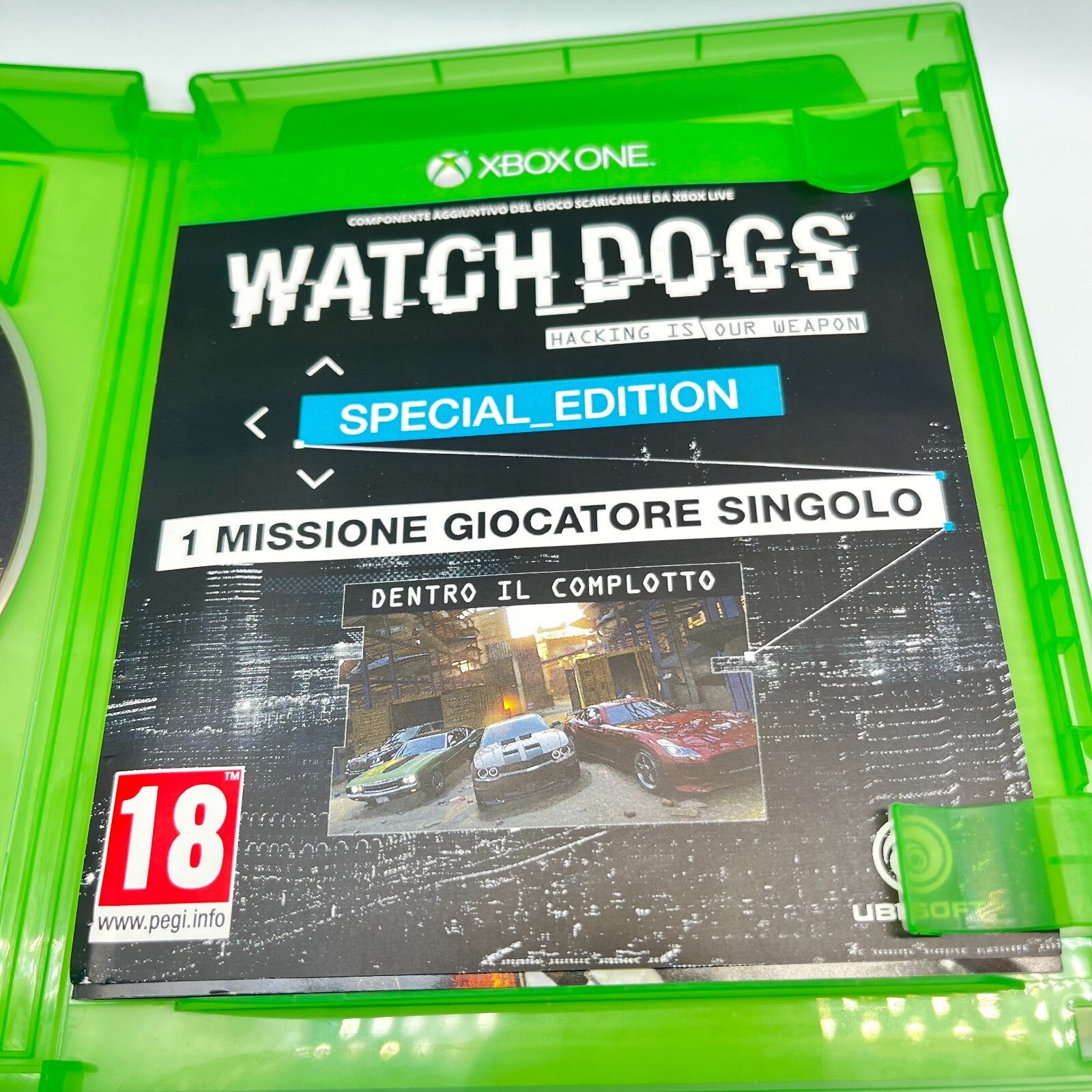 WATCH DOGS 1 & 2 Xbox One Italiano Completo con Manuale Giochi Ubisoft Microsoft