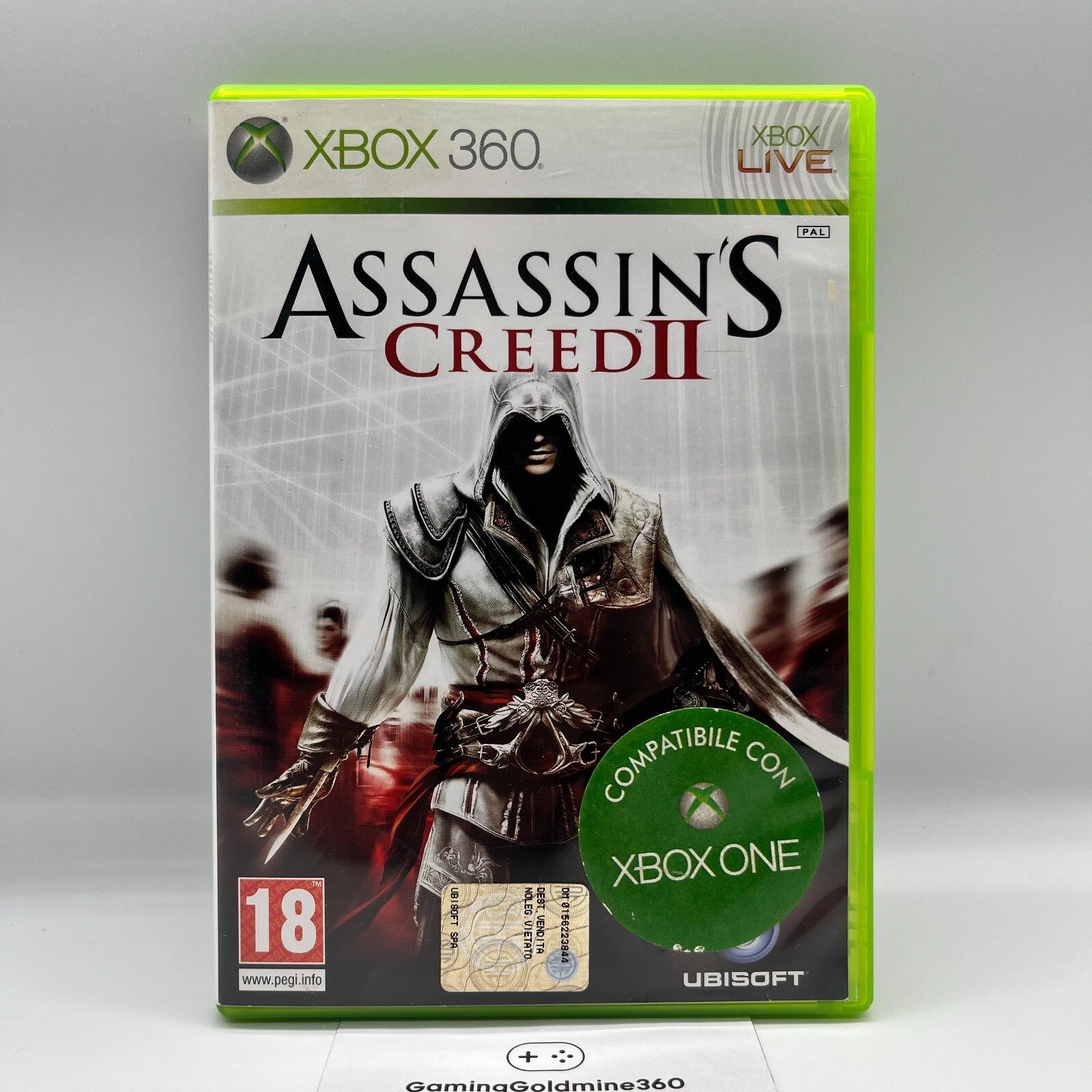 Assassin's Creed + II + Revelations Xbox 360 ITALIANO Completo Manuale COME NUOV