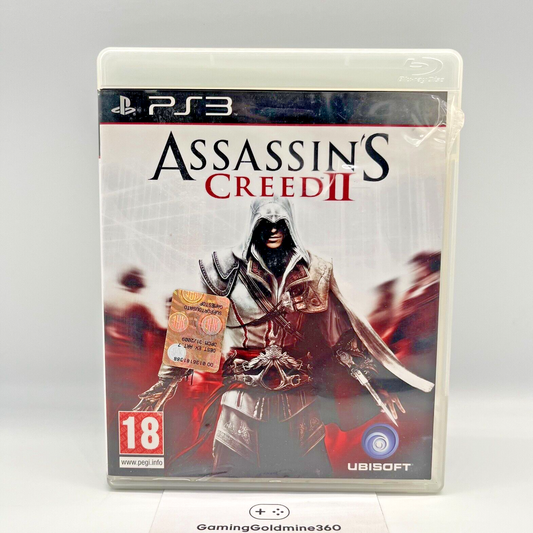 Assassin's Creed II 2 PS3 Italiano Completo PAL Gioco Ubisoft Sony PlayStation 3