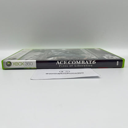 ACE COMBAT 6 Fires of Liberation Xbox 360 Italiano Completo PAL Namco Microsoft