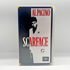 Scarface VHS 🎬 Al Pacino Film Poliziesco 1983 Cult Movie Universal Hi-Fi Stereo