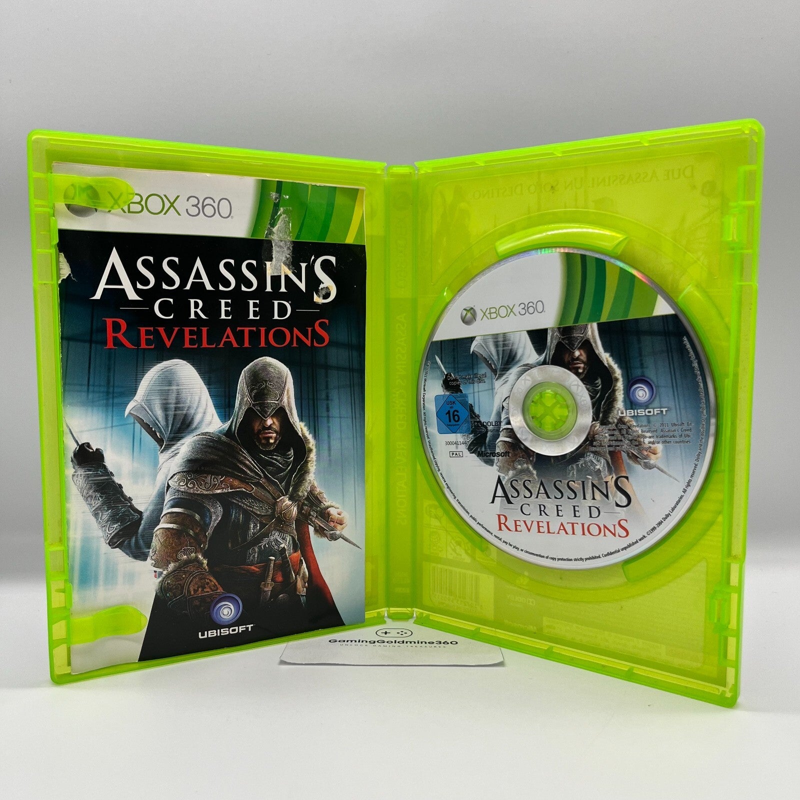 Assassin's Creed + II + Revelations Xbox 360 ITALIANO Completo Manuale COME NUOV