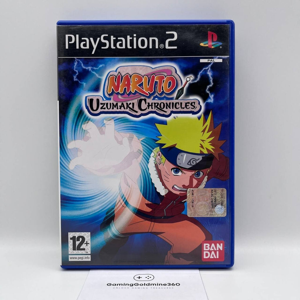 NARUTO Ultimate Ninja + Uzumaki Chronicles 1 & 2 · PS2 Italiano PlayStation 2