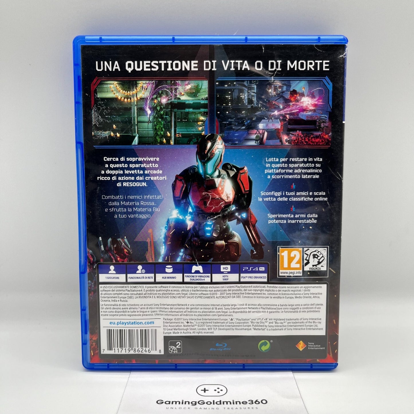 MatterFall PS4 Italiano HouseMarque Sony PlayStation 4