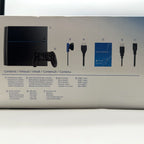 PlayStation 4 500GB Jet Black – Boxata, corredo completo