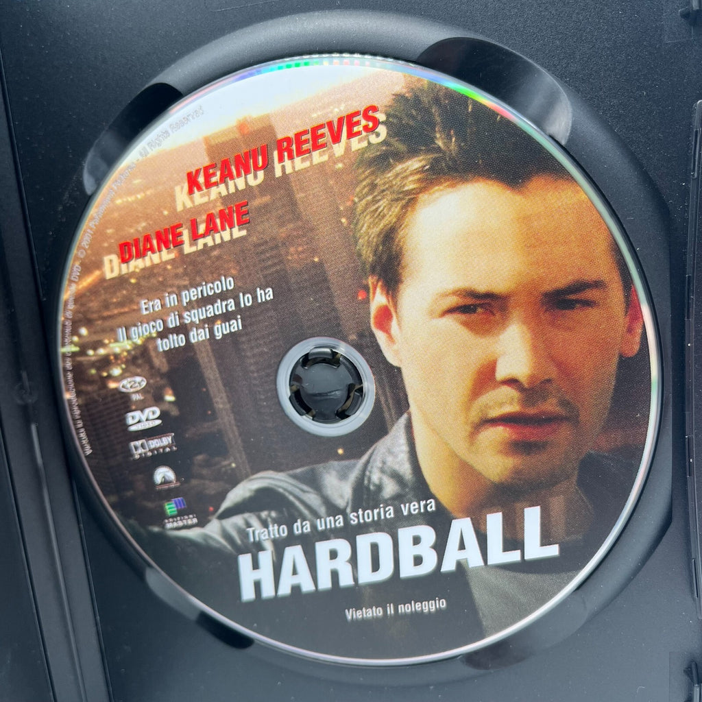 HARDBALL DVD Italiano | Keanu Reeves, Diane Lane | Usato OTTIMO Film Storia Vera