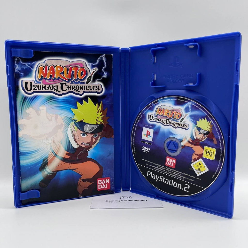 NARUTO Ultimate Ninja + Uzumaki Chronicles 1 & 2 · PS2 Italiano PlayStation 2