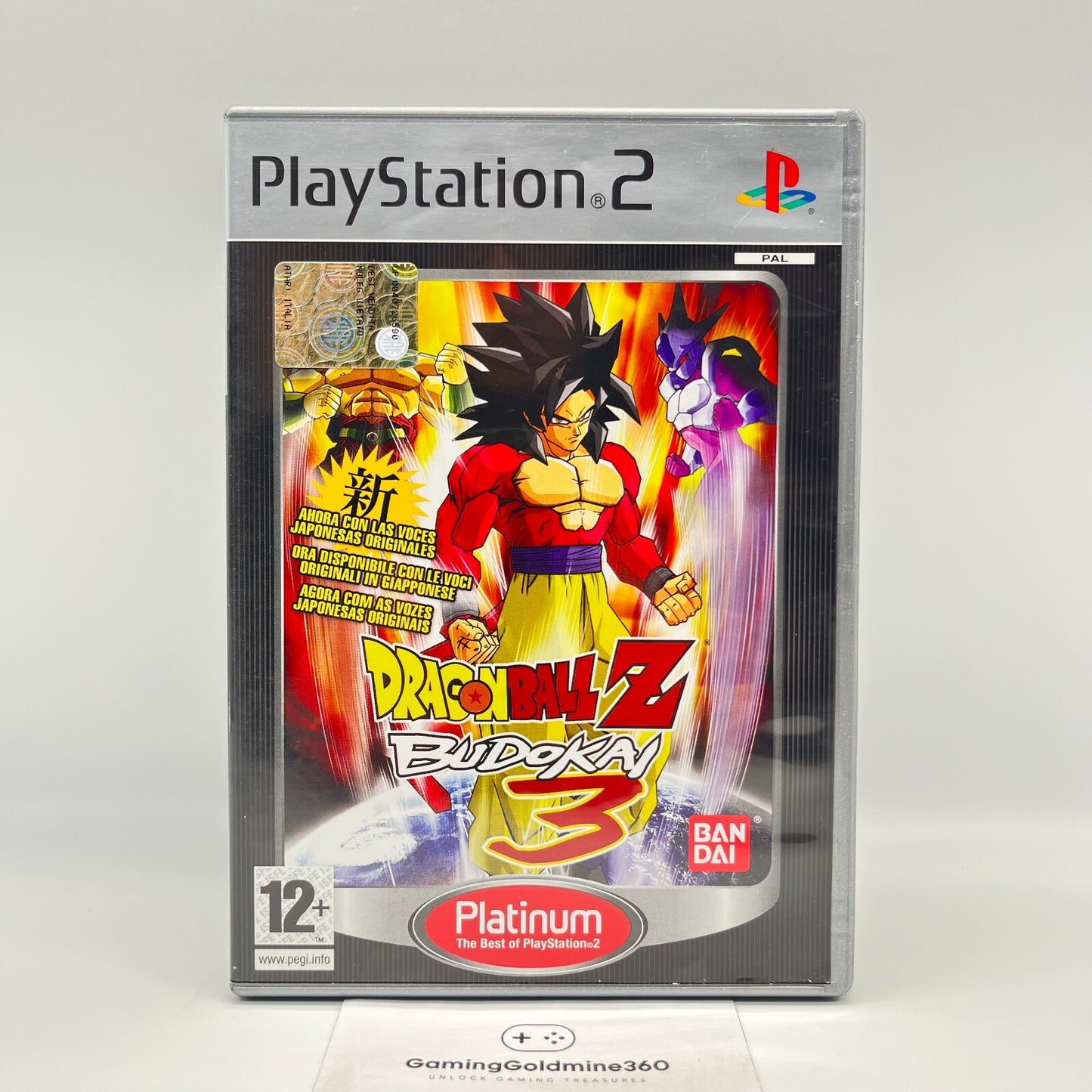 DragonBall Z Budokai 3 PS2 Completo con Manuale PAL Bandai Sony PlayStation 2