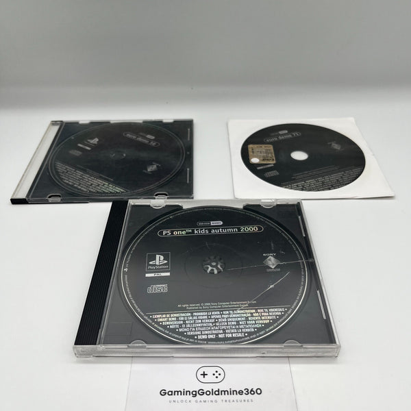 PlayStation Demo: PSone Kids Autumn 2000 + Euro Demo 56 & 71 – PS1