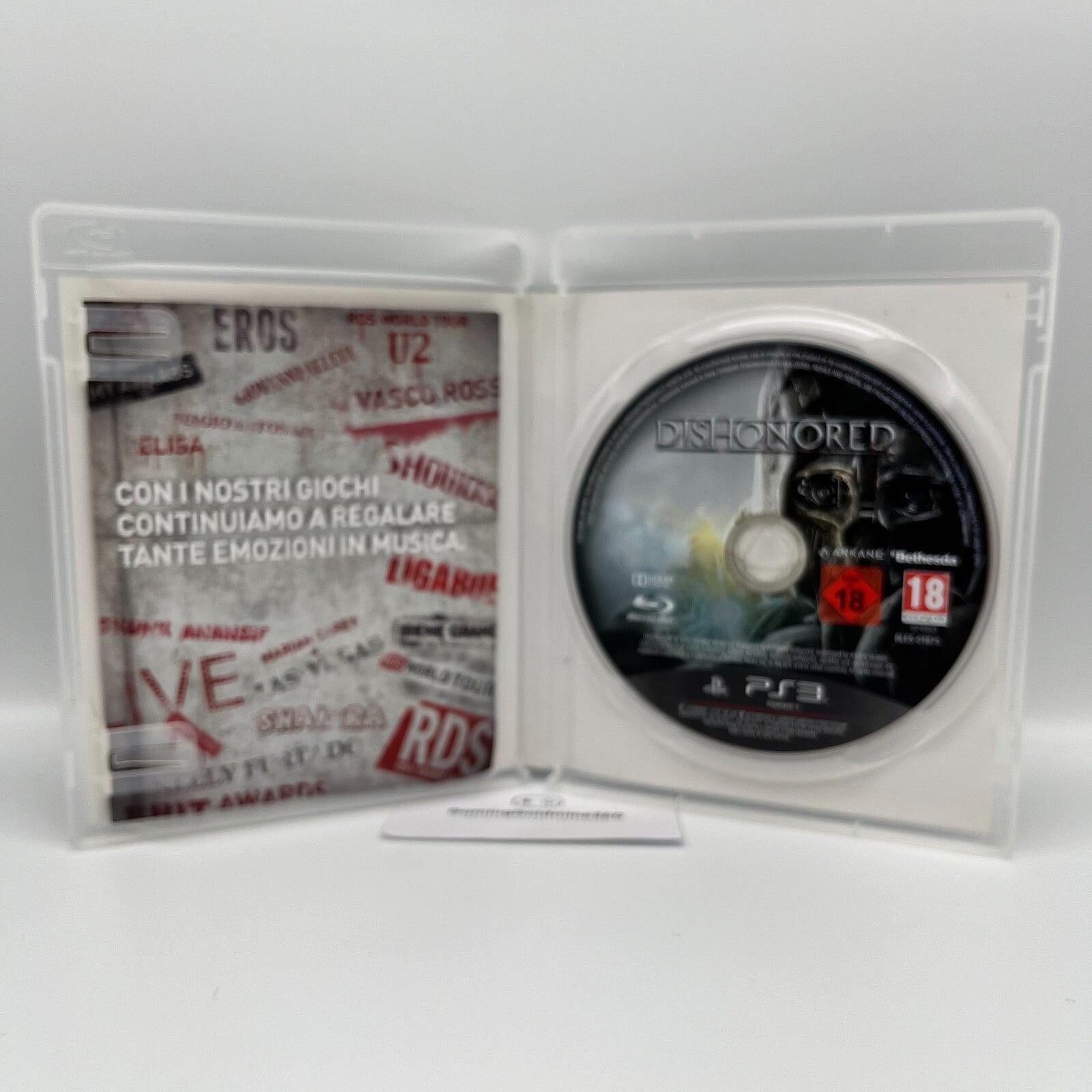 DisHonored PS3 Italiano Completo PAL Bethesda Sony Playstation 3 OTTIME CONDIZIO