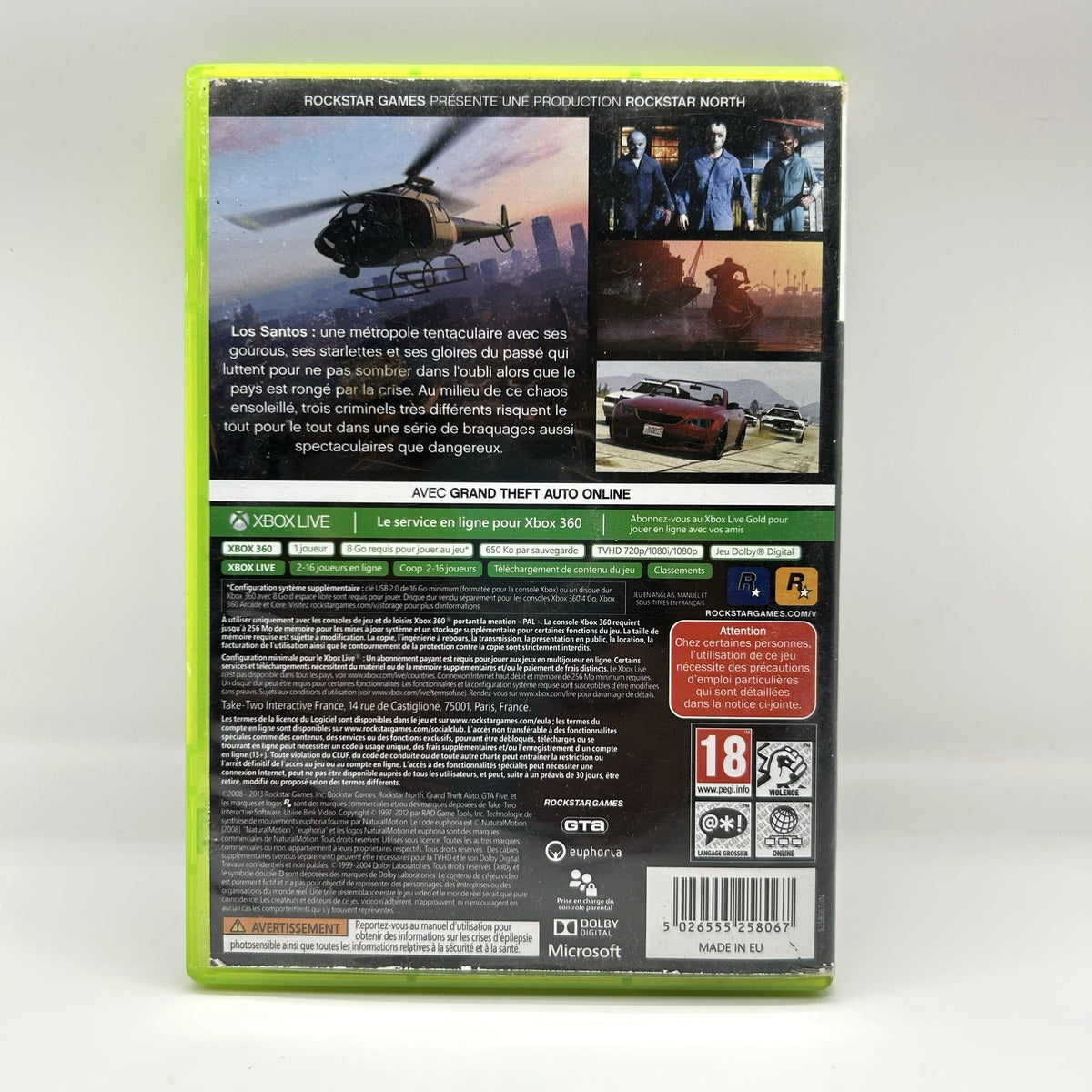 Grand Theft Auto V – Xbox 360 (PAL)