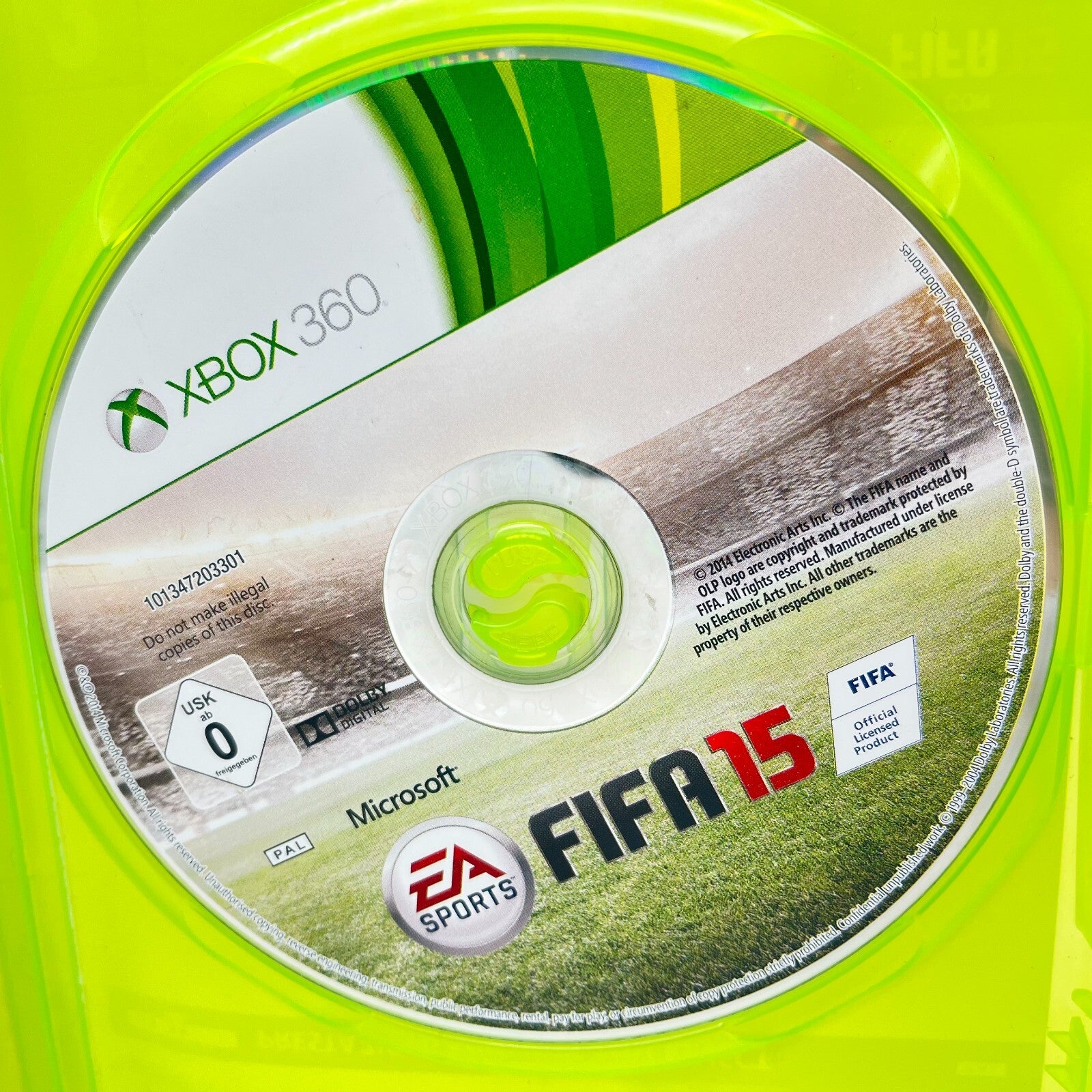 FIFA 15 2015 Xbox 360 Italiano Completo+Manuale PAL Video Gioco Calcio Football