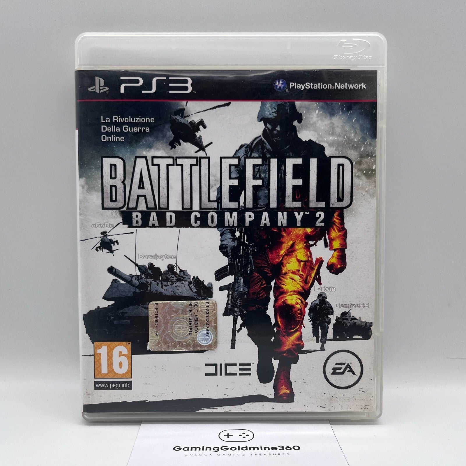 BATTLEFIELD Collection PS3 Italiano Completi PAL EA Sony PlayStation 3 OTTIMI