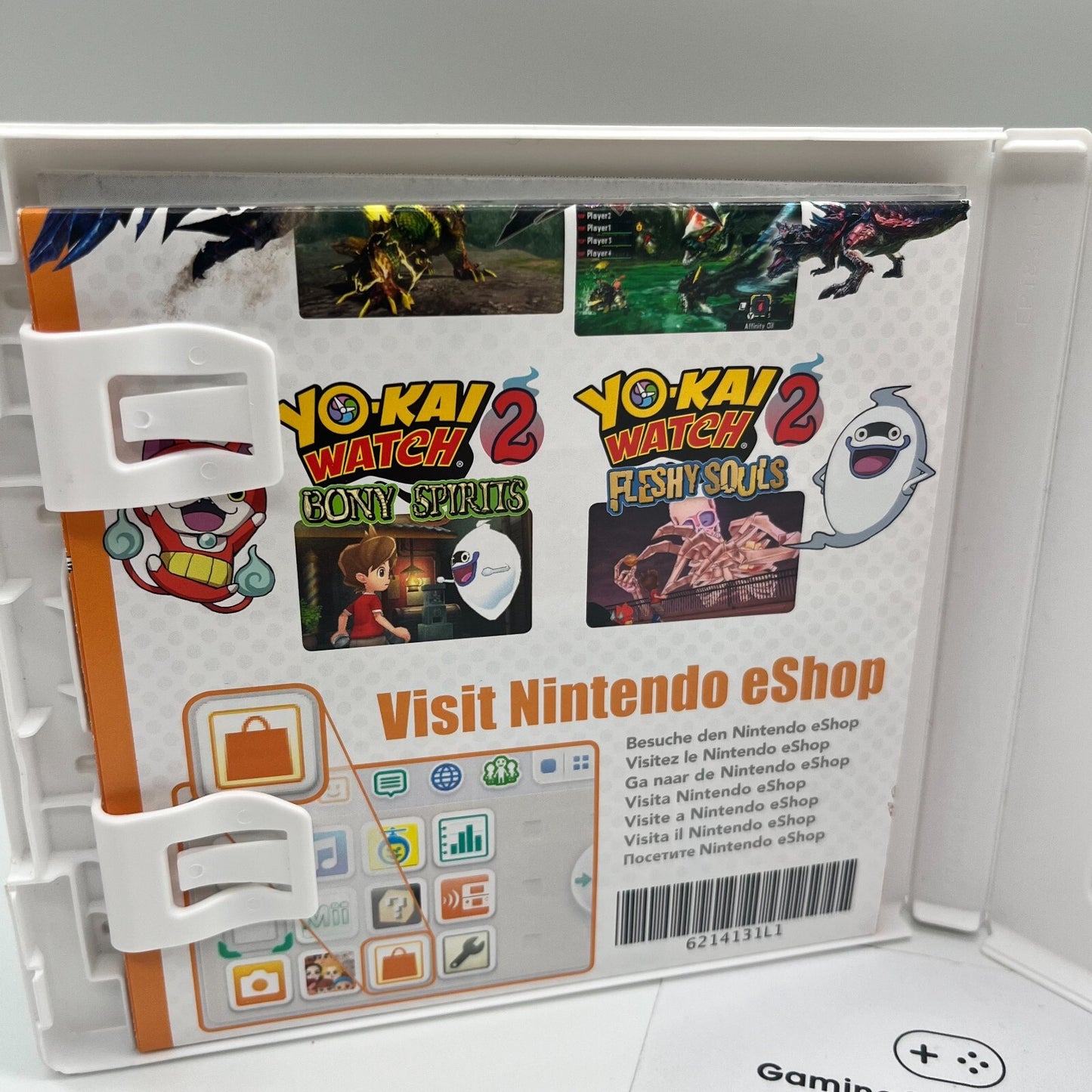 Yo-Kai Watch 2 Polpanime Nintendo 3DS Italiano Completo con Manuale COME NUOVO